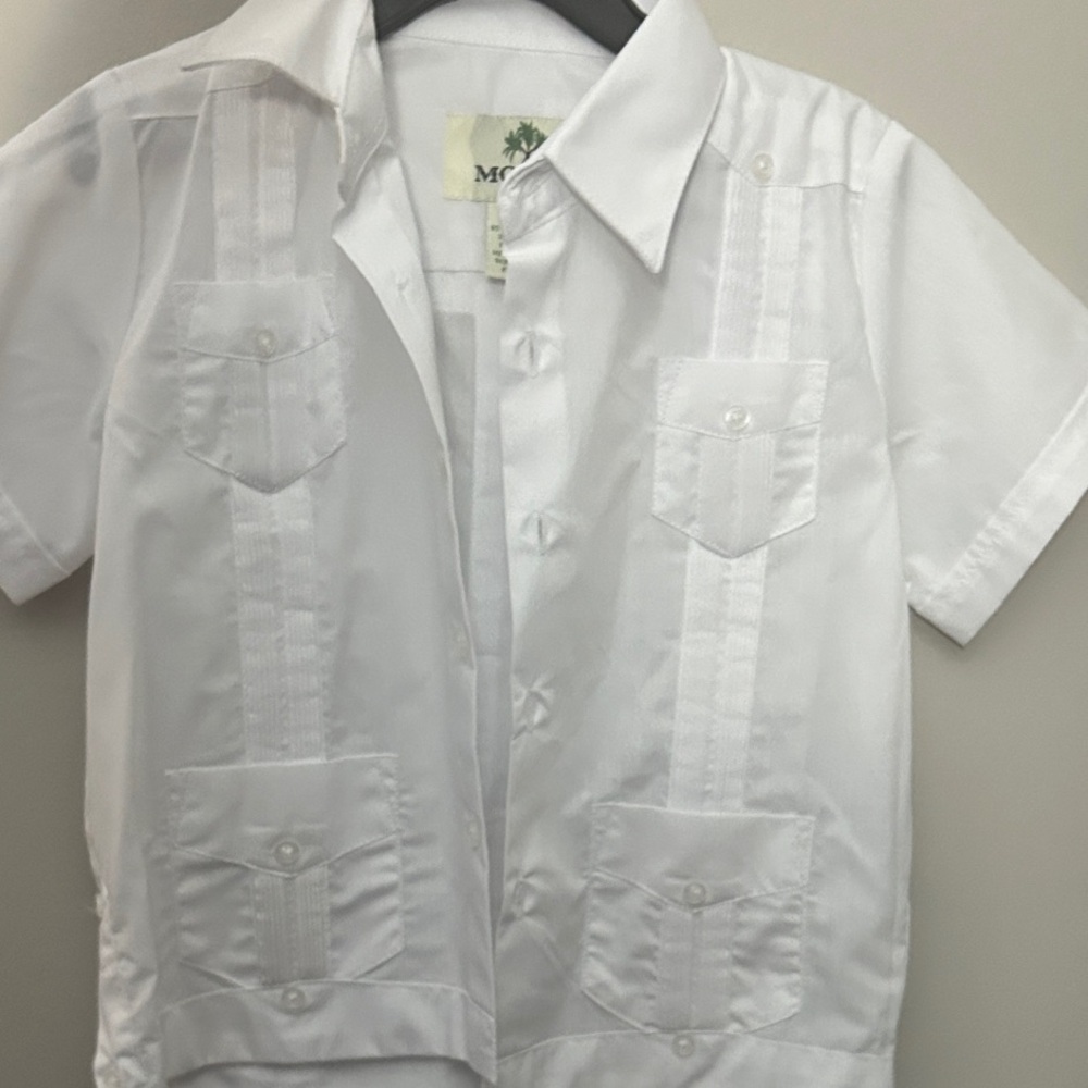 Boys new White Kids dress Shirt